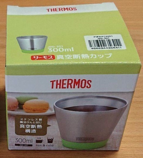サーモス 真空断熱カップ 300ml 新品 JDD-301 AVD アボカド 未使用品拍卖