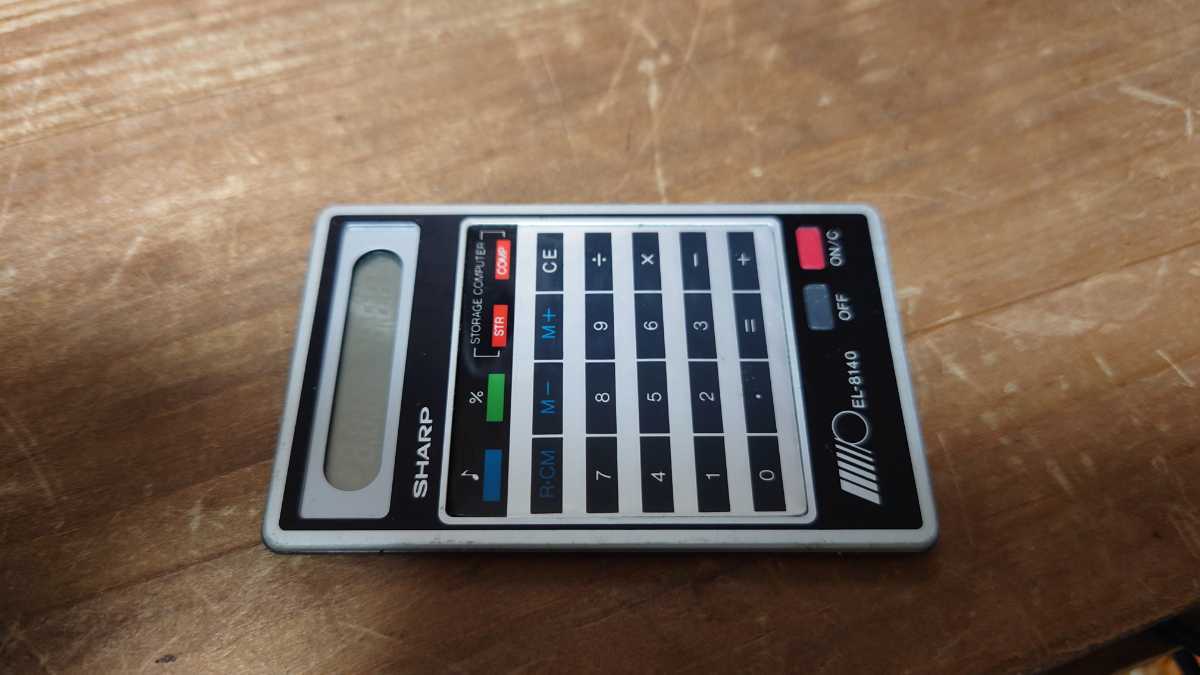 SHARP EL-8140 ELSI MATE 未確認ジャンク拍卖