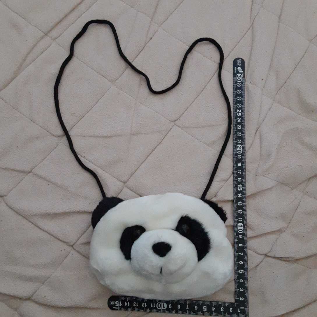 超素敵☆パンダちゃん☆ぬいぐるみ☆フェイスポーチ☆ショルダー式☆残1拍卖