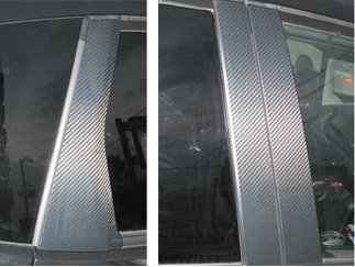 【送料無料】ハセプロ カーボンピラー(ノーマルカットタイプ/CPH-42GU) ガンメタ/6Pセット★HONDA フィット/FIT GE8/GE9 (H19/10~H22/10)拍卖