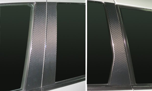 【送料無料】ハセプロ カーボンピラー(ノーマルカットタイプ/CPM-64GU) ガンメタ/ 6Pセット★エアトレック CU2W (H13/6~H17/10)拍卖