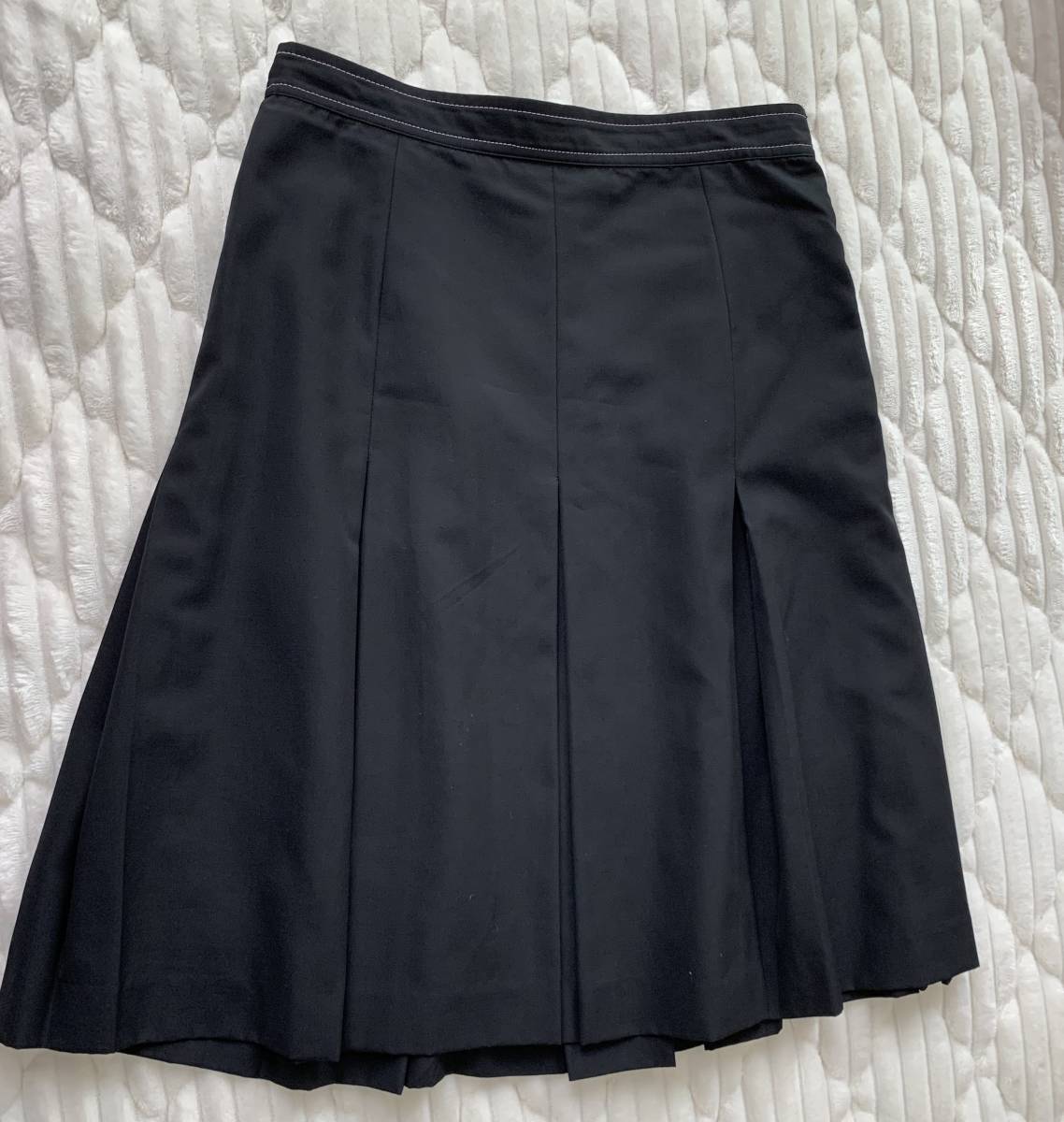 ラルフローレンRalphLauren ウールプリーツスカート ブラック 13サイズ拍卖