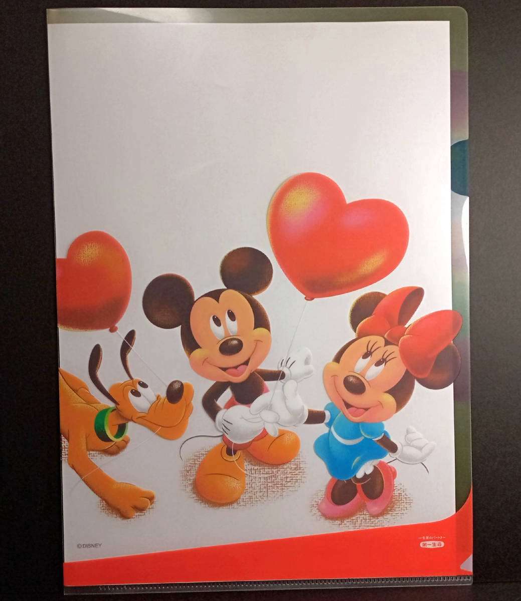 【AIKU-YA】ディズニー クリアファイル ミッキーマウス ミニーマウス ミッキー ミニー 第一生命 01拍卖