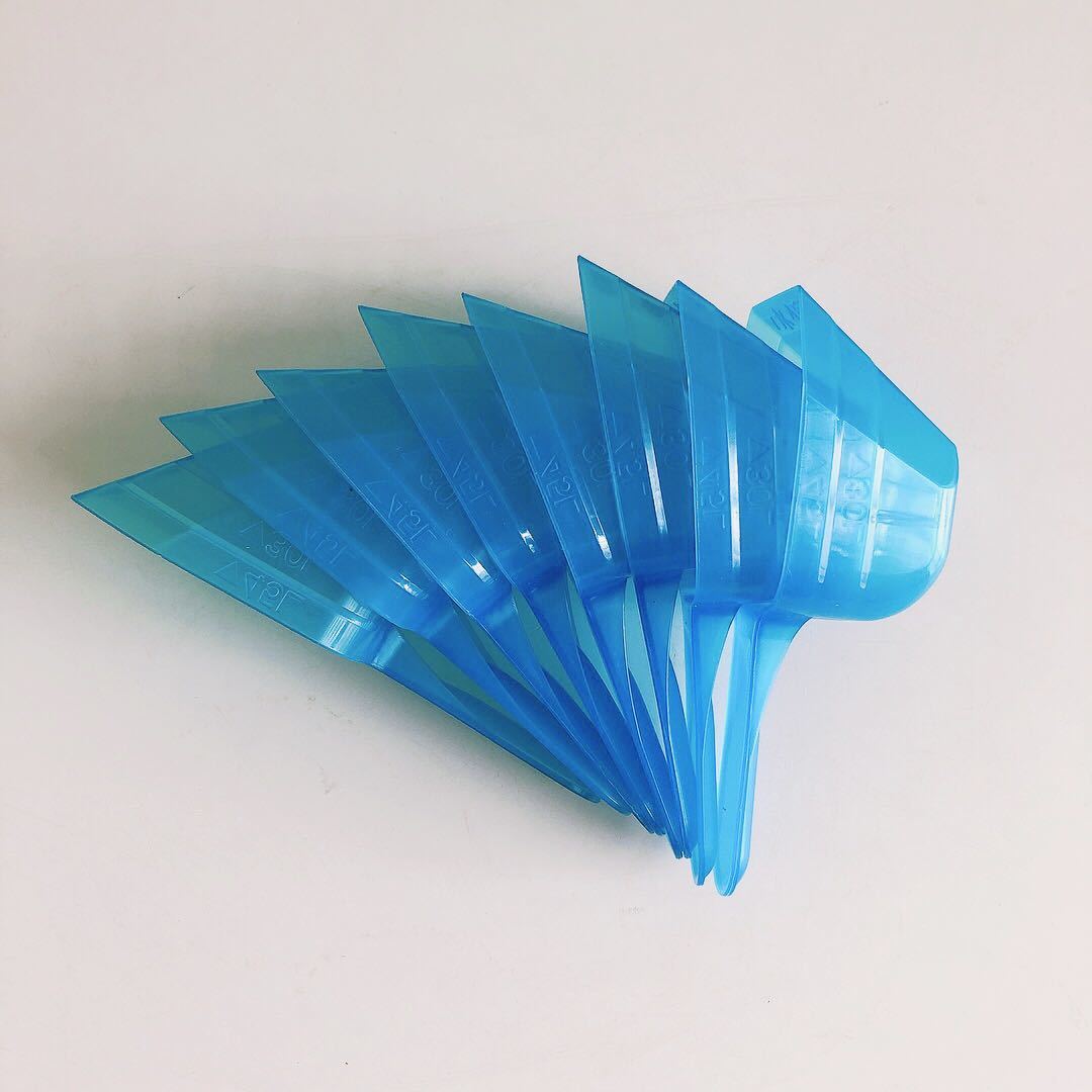 送料込み★洗剤スプーン★8個セット★ブルー拍卖