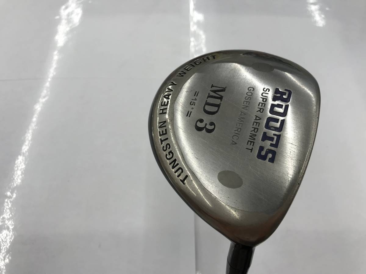 1W Roots Golf 15度 flex:R ル-ツス-パ- ア-メット MD オリジナルカーボン メンズ右 即決価格拍卖