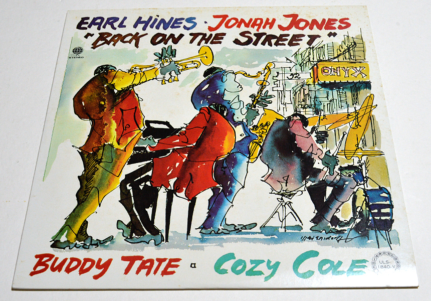 ■ EARL HINES・JONAH JONES "BACK ON THE STREET" ■ LPレコード日本盤・中古拍卖