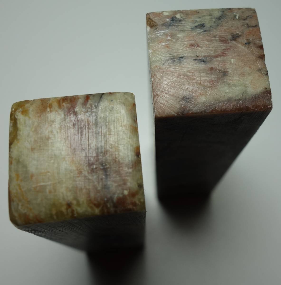 上品 古印材 二本拍卖