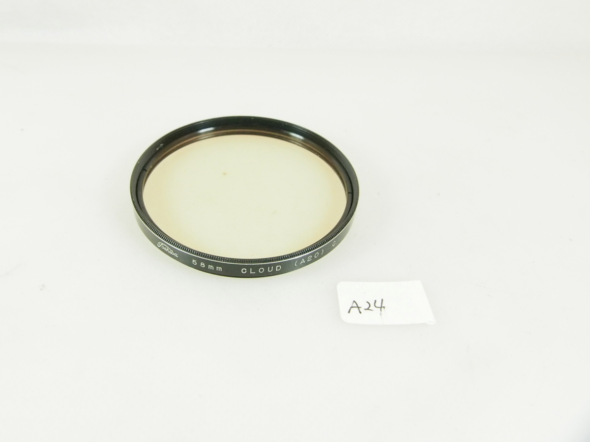 M80-58-A24☆☆58mmフィルター 東芝 CLOUD A20拍卖