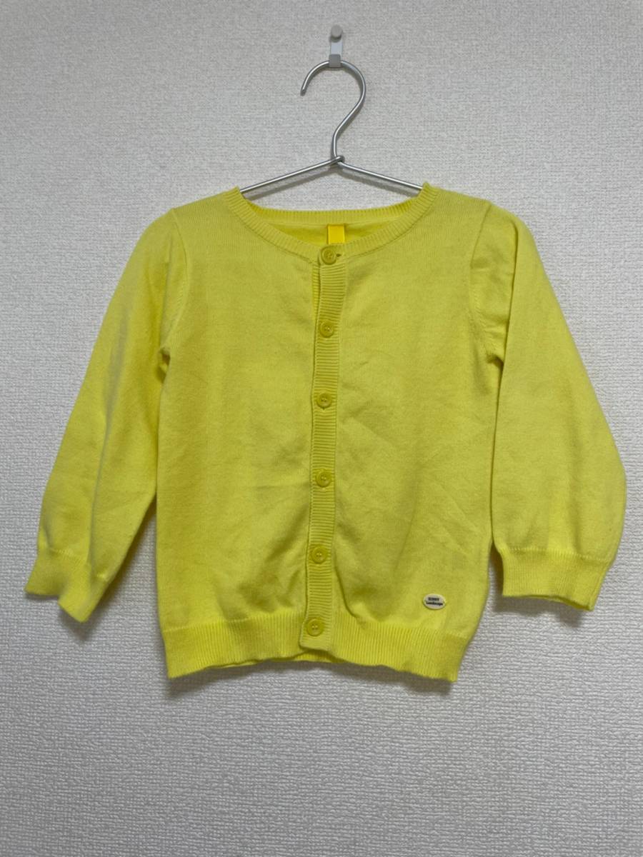 中古★サニーランドスケープ ニットカーディガン★サイズ100拍卖