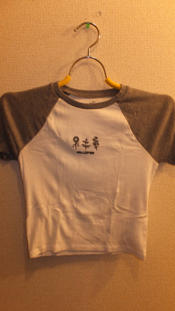 ★HOLLISTER★Ladies Tops Size S ホリスターレディーストップスサイズS USED IN JAPAN BABY TEE拍卖