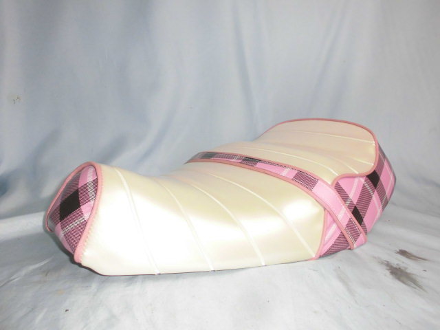 ■AF09 クレタク スパタク 純正改 ピンクチェック柄&パールエナメル 段シート タックロール クレージュタクト スーパータクト拍卖