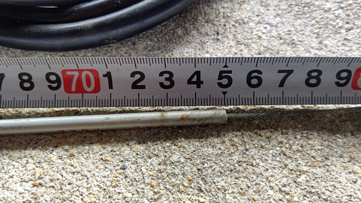 車種不明 750mm 2B22 350 チョーク ? ワイヤー ケーブル ホンダ HONDA YAMAHA ヤマハ SUZUKI スズキ カワサキ kawasaki拍卖