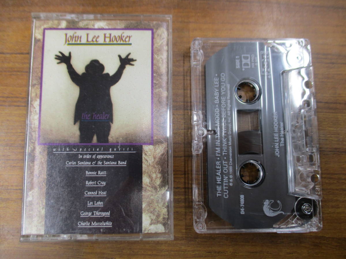 S-2815【カセットテープ】US版 / JOHN LEE HOOKER The Healer / D4-74808 / ジョン・リー・フッカー / cassette tape拍卖
