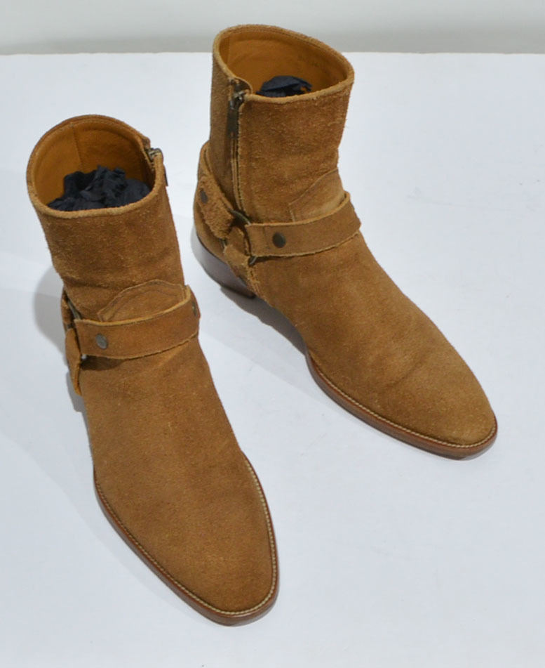 SAINT LAURENT PARIS サンローランパリ ハーネス リングブーツ Y-311070拍卖