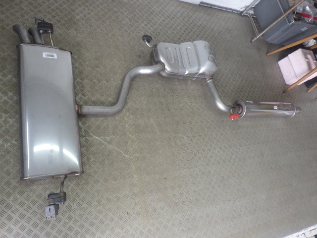 CDDFY VW ゴルフ8 eTSI Style 2021年6月 純正 マフラー 1本物 5Q7253611A 5Q0253411BG 5WA253211B 中古 即決拍卖