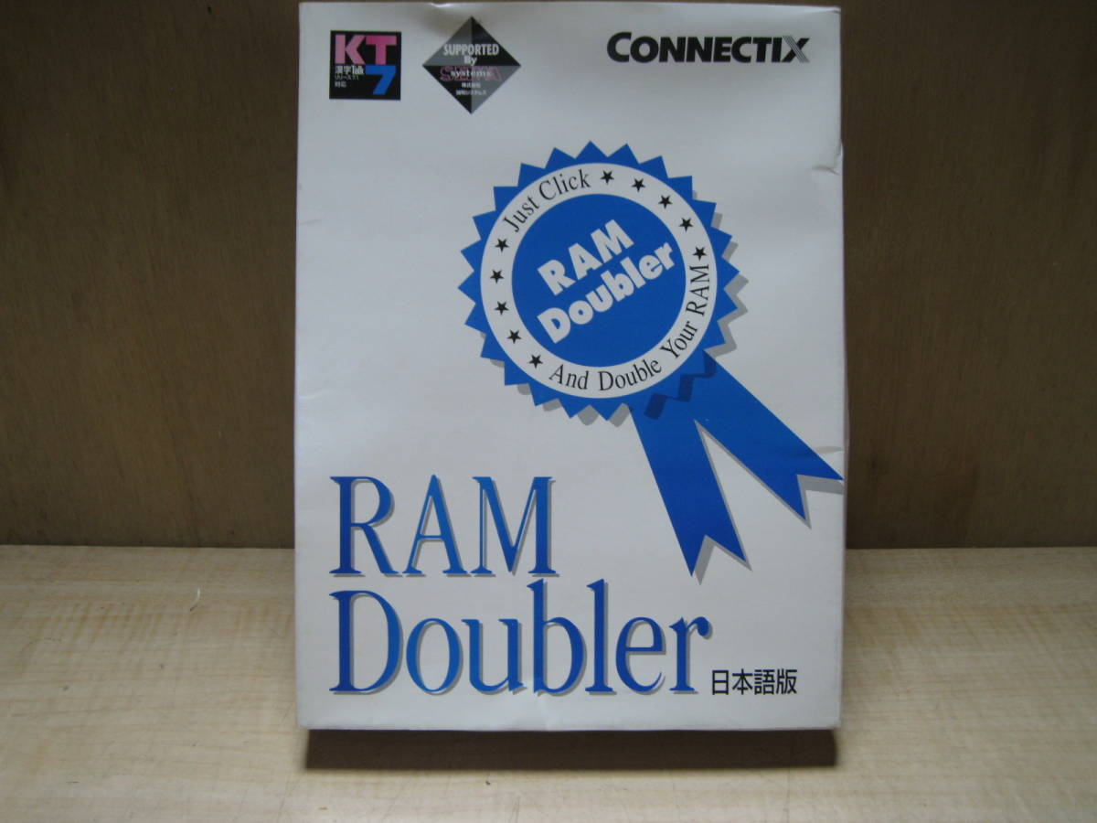 稀少 CONNECTIX製 RAM Doubler 日本語版パッケージ 漢字Talk7対応拍卖