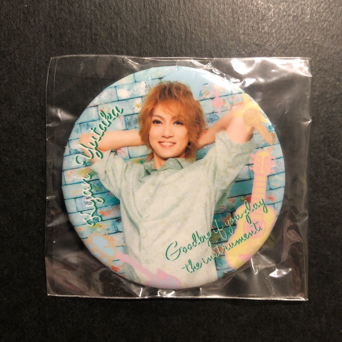 新品☆缶バッジ 喜矢武豊②【2020年 楽器を弾いたらサヨウナラ ゴールデンボンバー グッズ ガチャ 実写】拍卖