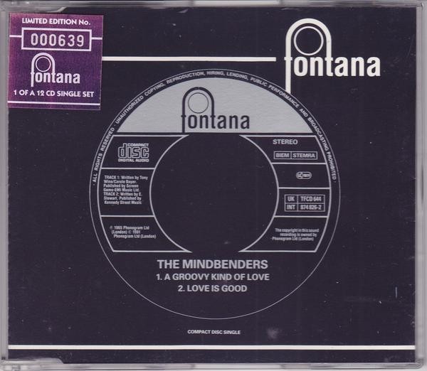 ■新品■The Mindbenders マインドベンダーズ/a groovy kind of love + love is good(CD SINGLE) Phil Collins フィル・コリンズ拍卖