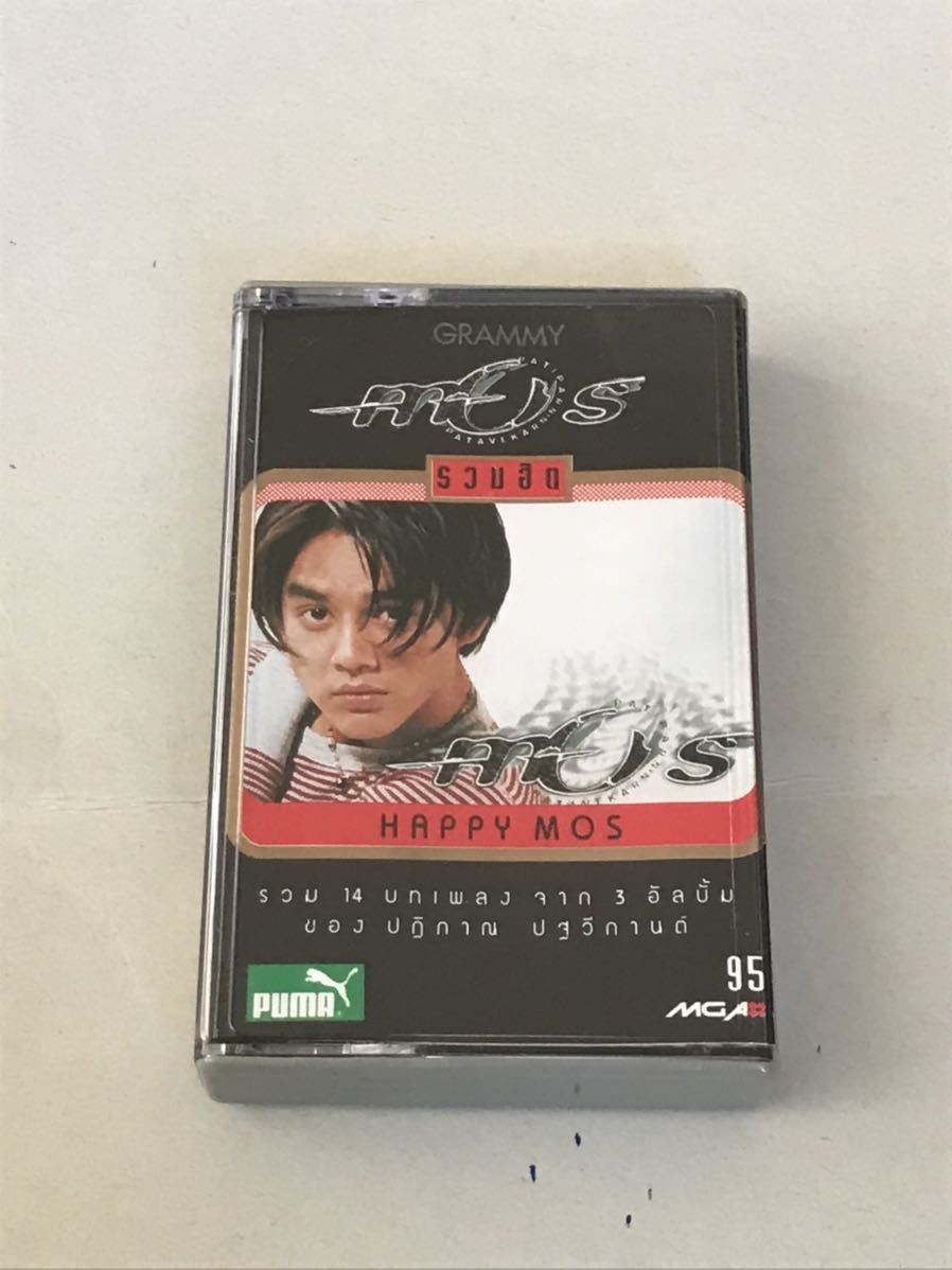 【美品 ミュージックテープ】 MOS / happy mos タイ ポップス カセットテープ拍卖