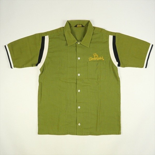TENDERLOIN テンダーロイン T-BOWL SHT S 半袖ボーリングシャツ オリーブ Size 【S】 【中古品-良い】 20738226拍卖