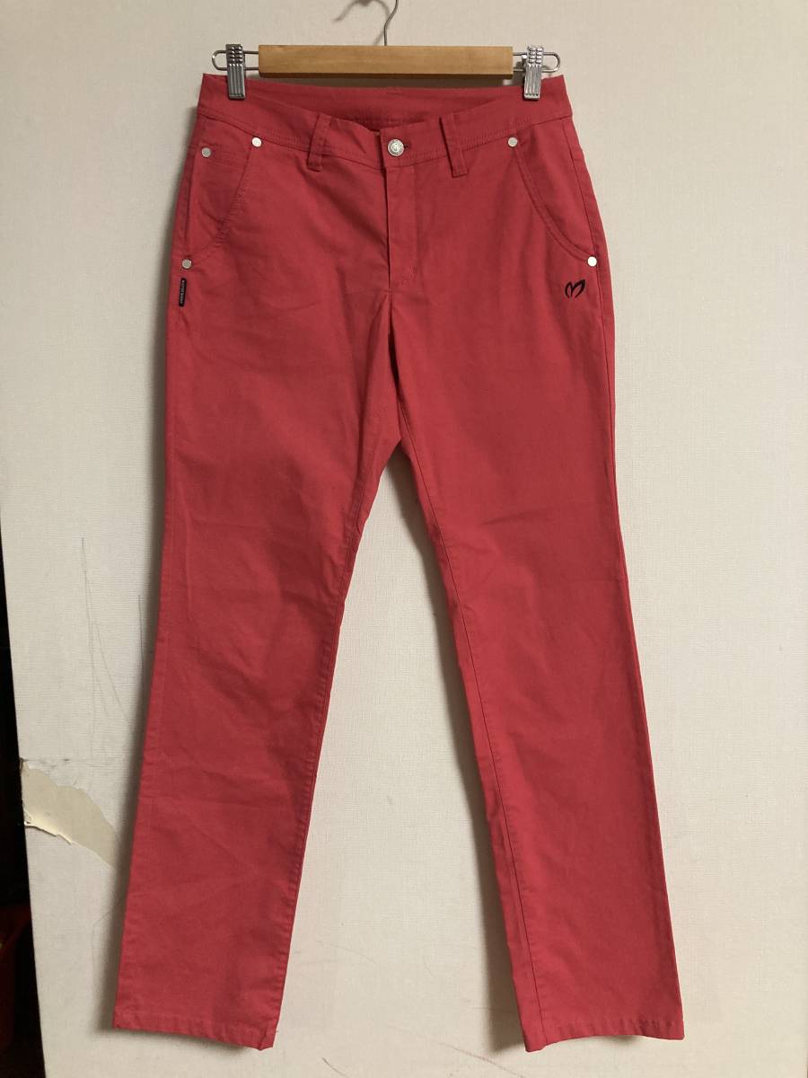 ★MASTER BUNNY EDITION マスターバニー エディション ストレッチ ゴルフパンツ 1 ピンク拍卖