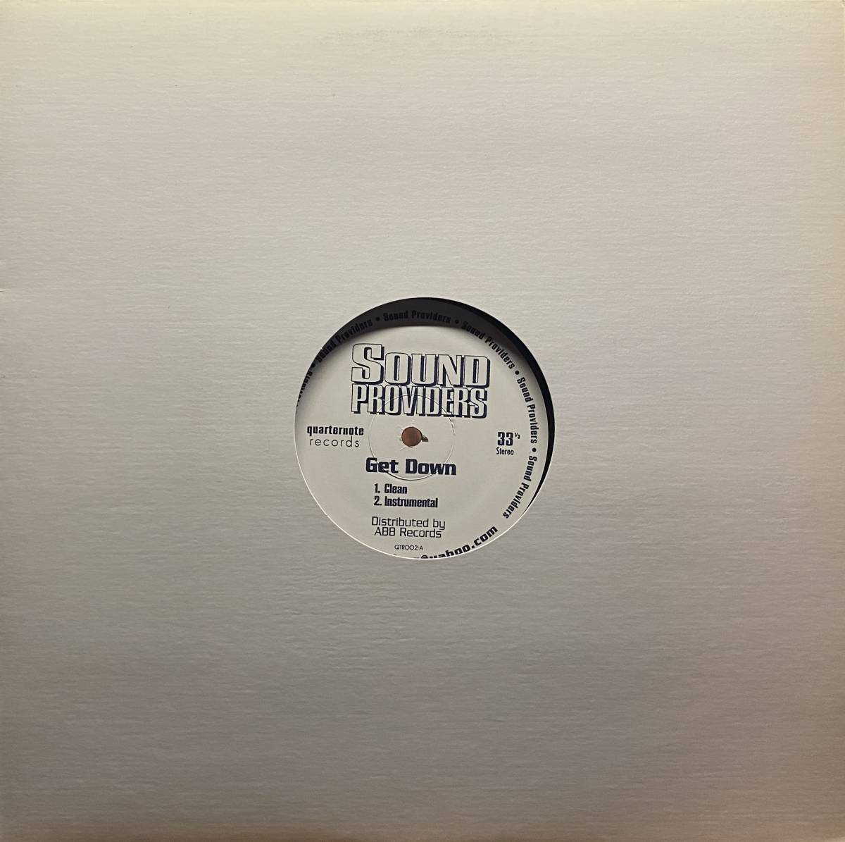 SOUND PROVIDERS/GET DOWN拍卖