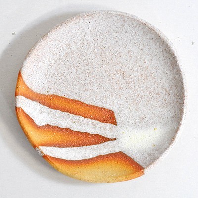 盆栽鉢 受け皿 丸 (白掛三足用) 幅11cm 受け皿 丸 (白掛三足用)拍卖