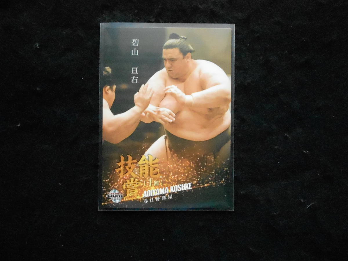 BBM 2021 大相撲カード匠 碧山拍卖