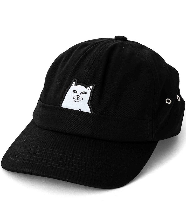 Ripndip Lord Nermal 6 Panel Pocket Hat Cap Black キャップ拍卖