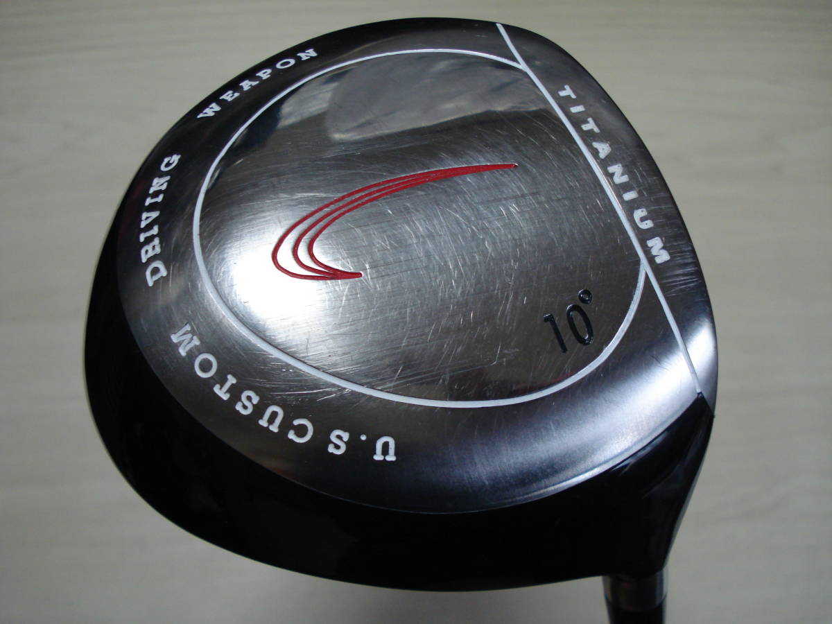 さすがU.S.CUSTOMナイキのような逆さマーク?これは受ける!!U.S.CUSTOM 10 BIG WEAPON(R) 割とキレイだけど、作りが雑!USED売切り!拍卖