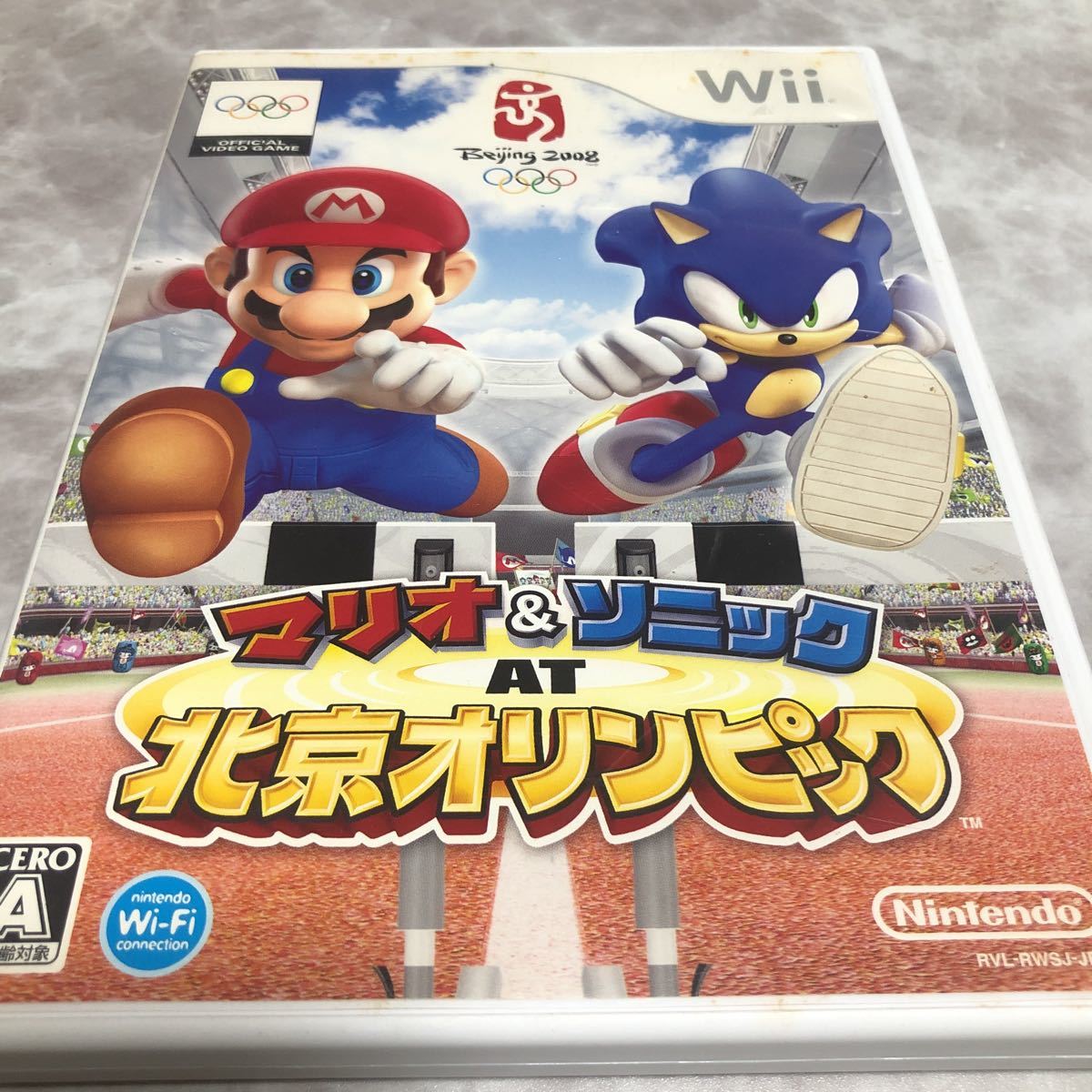 流星価格!Wiiマリオ&ソニックAT北京オリンピック拍卖