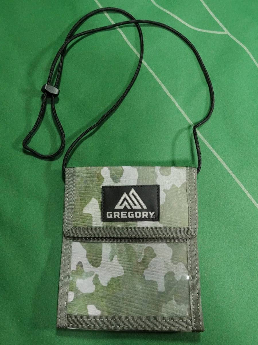 ▲グレゴリー ネックストラップ付 パス IDケース CLASSIC PASS HOLDER ツリーバークカモ迷彩 美品!!!▲拍卖