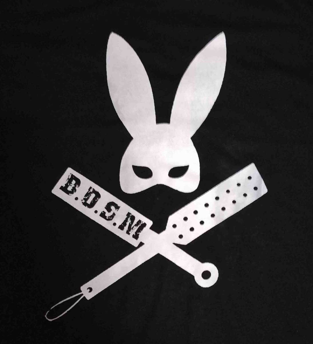 B.D.S.M Tシャツ ◆ 黒地に白 M・L・2L 3L の4サイズあり拍卖