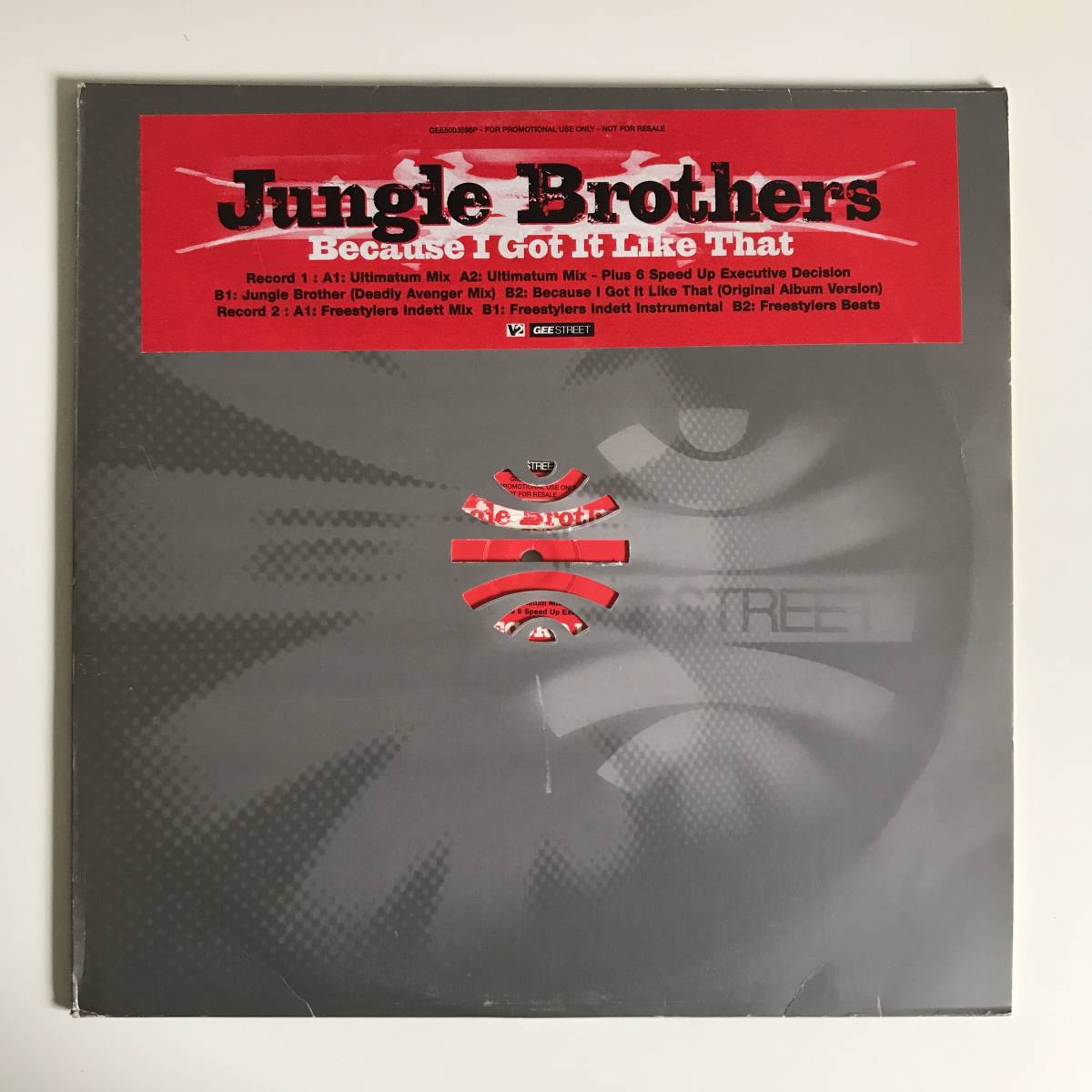 Jungle Brothers - Because I Got It Like That (Remixes) (UKオリジナル/プロモオンリー/Promo/ニュースクール)拍卖