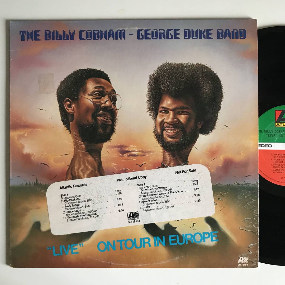 The Billy Cobham / George Duke Band - Live On Tour In Europe (USオリジナル/LP/アルバム/Diamond -Stunts, Blunts and Hip Hopネタ)拍卖