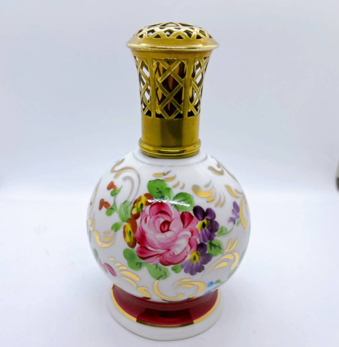 アンティーク★フランス製ランプベルジェ NP Rose Sevres★②拍卖