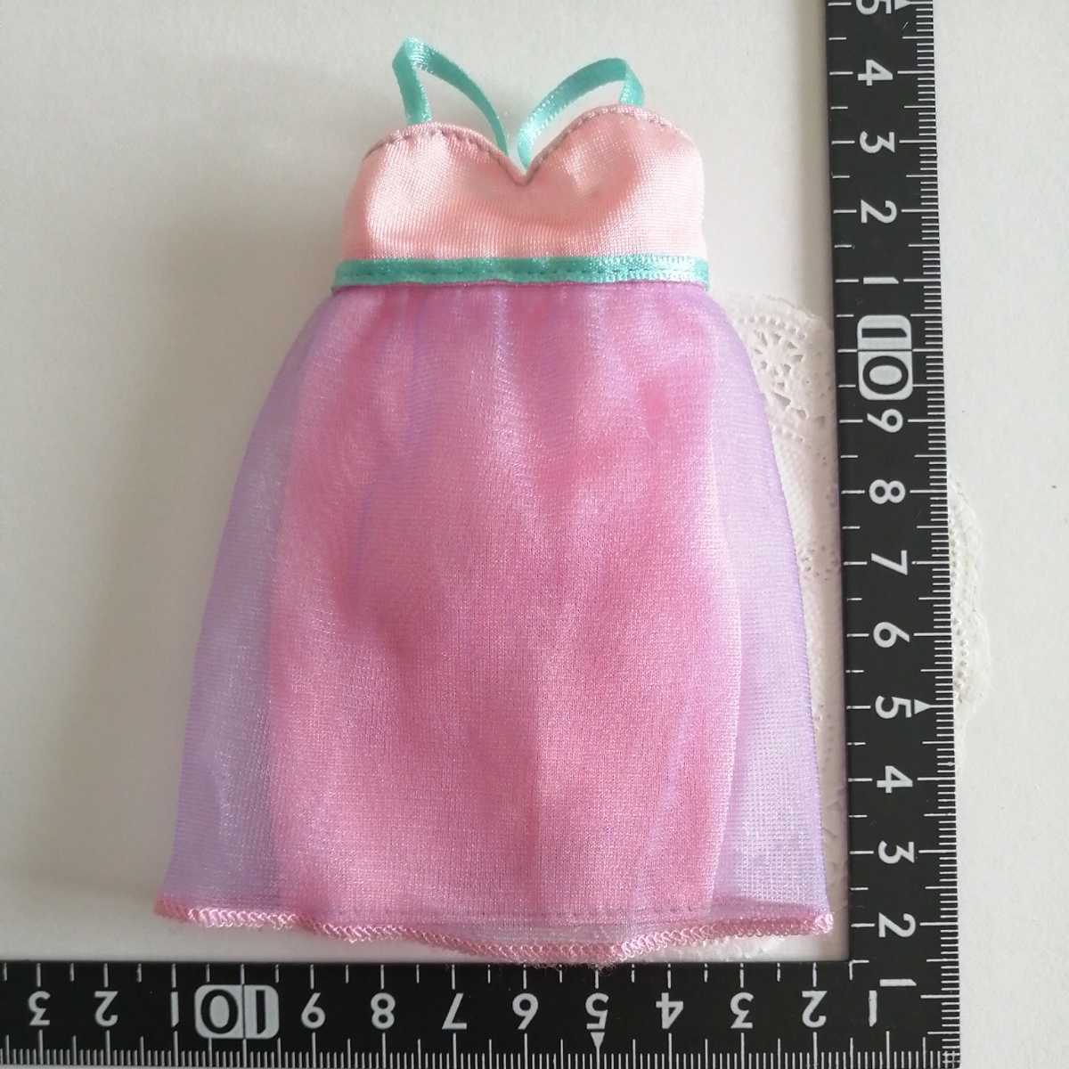 2r84 ドール用 シンプル ピンク ワンピース momoko ジェニー 1/6ドール 透け チュール拍卖