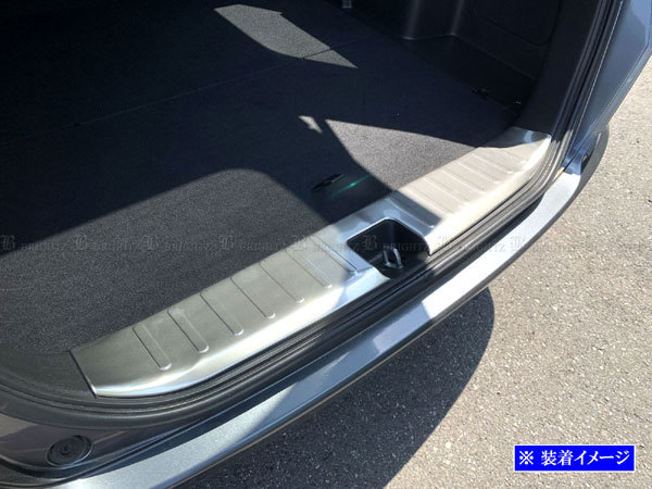 フィットシャトルハイブリッド GP2 ステンレス インナー リア バンパー フット プレート サテン シルバー INS-FOOT-085拍卖