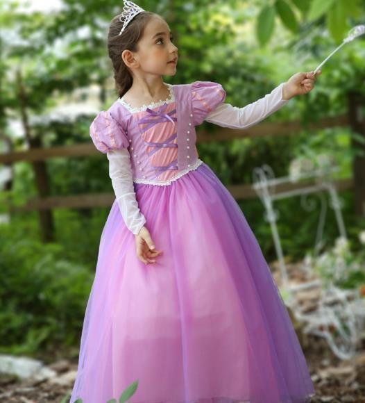 LHK1390★子供服 女の子 ハロウィン コスプレ 衣装 ソフィア風 ドレス 可愛い イベント拍卖