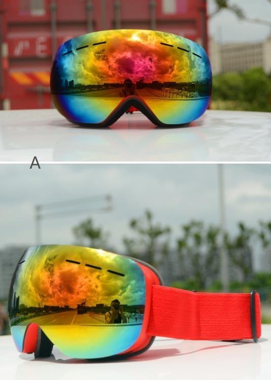 LHK1176★スノーゴーグル スキーゴーグルレンズ着脱可防霧ダブルレンズ UVカット耐衝撃 防風 スノースポーツアウトドアメンズ レディース 拍卖