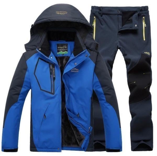 lyw370★スキーウェア メンズ スノーボードウェア マウンテンジャケット 上下セットスキーパンツ 男女兼用 防風保温 L~5XL 拍卖