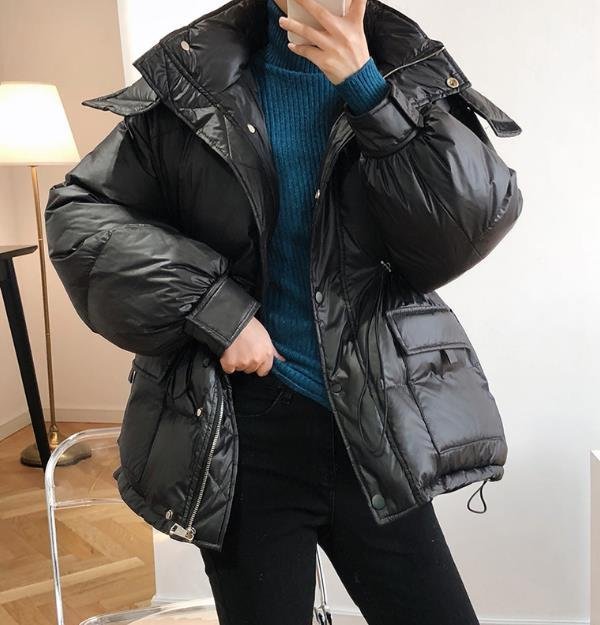 LHK937★レディース ファッション 綿コート ダウンコート 無地 防風 フード付き おしゃれ 韓国風拍卖