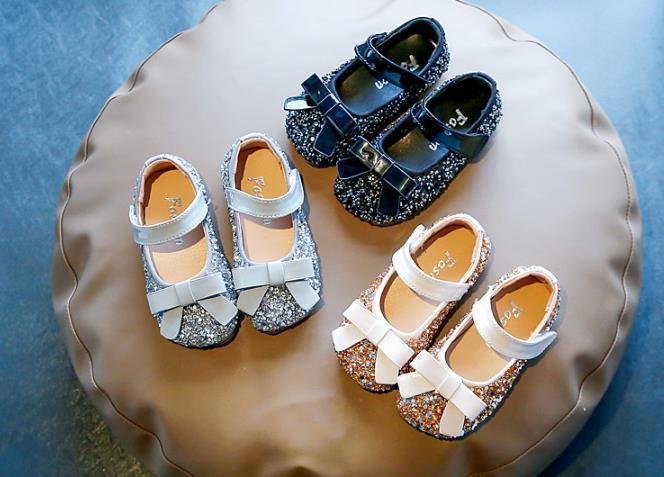 LHK1319★女の子 可愛い フォーマルシューズ 子供キッズドレス用シューズ キラキラ おしゃれ 入園式結婚式発表会 13.5-18.2㎝拍卖