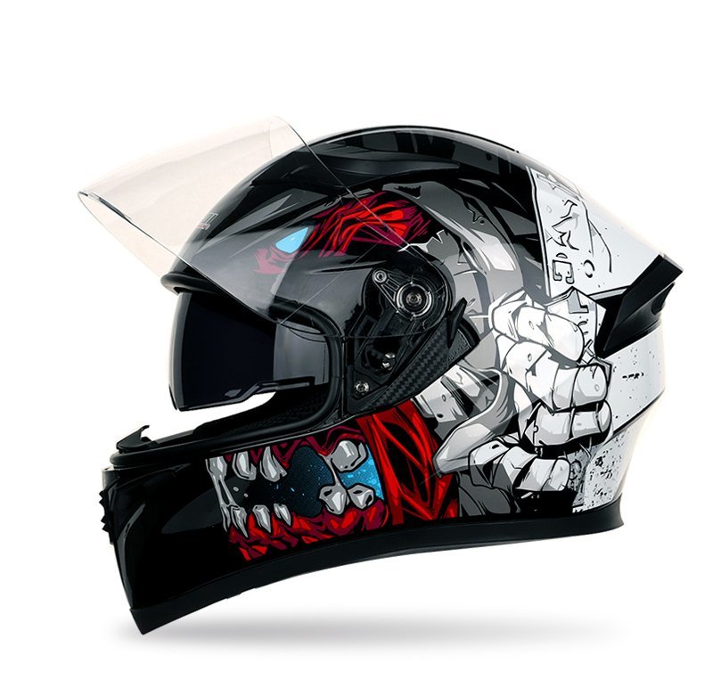 cjx511★新品人気商品フルフェイスヘルメットシステムヘルメットおしゃれバイクヘルメット男女通用8色選択可拍卖