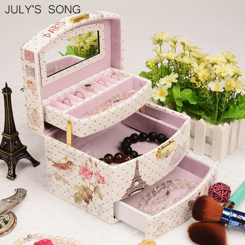 cjx311★メルヘンチック♪゜ かわいいジュエリーボックス 宝石 アクセ 時計 ヨーロッパ 西洋 アンティーク 収納 ロマンチック 姫拍卖