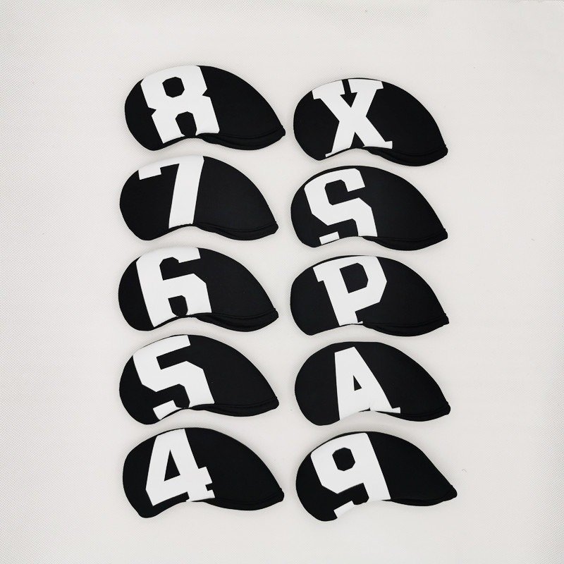 TZX1078★ゴルフクラブ用 防水ネオプレンカバー 鉄製ヘッドカバー アイアンカバー ゴルフクラブ アイアン ヘッドカバー 4拍卖