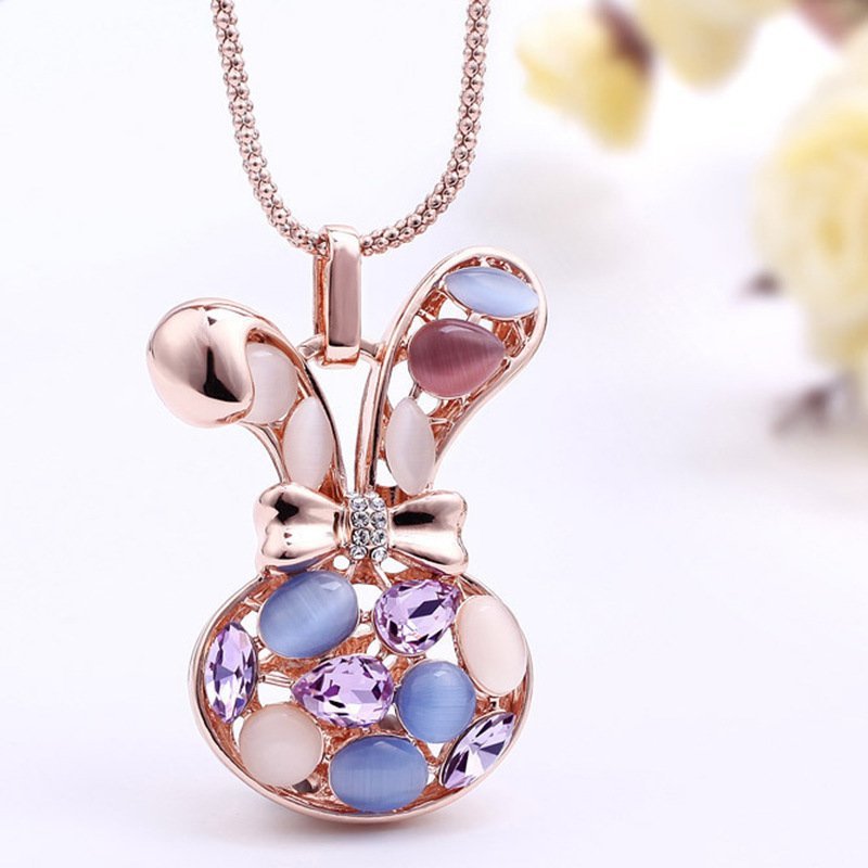 lyw461★ 超可愛い レディース キャツアイ ネックレス ペンダント アクセサリー拍卖