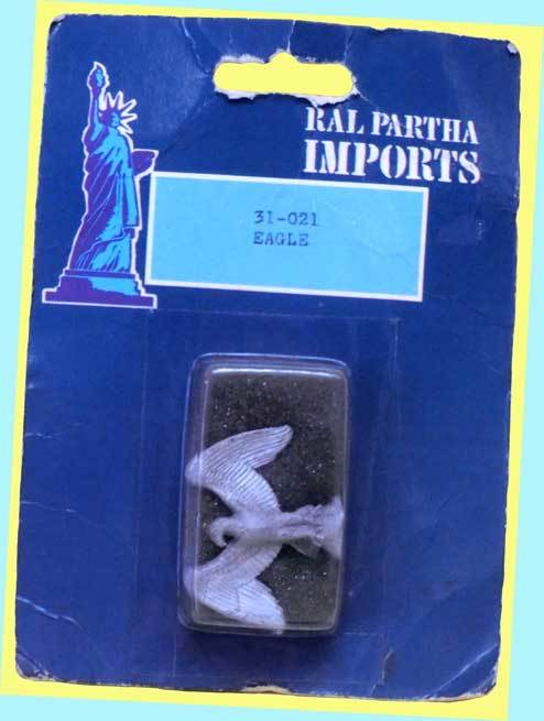 ▲▲最終品★#31-021▼ EAGLE ★RAL PARTHA★31-Fantasy 25㍉ メタル人形★一次流通 新品未開封未使用 超貴重レア 台紙ブリスター被災難有拍卖