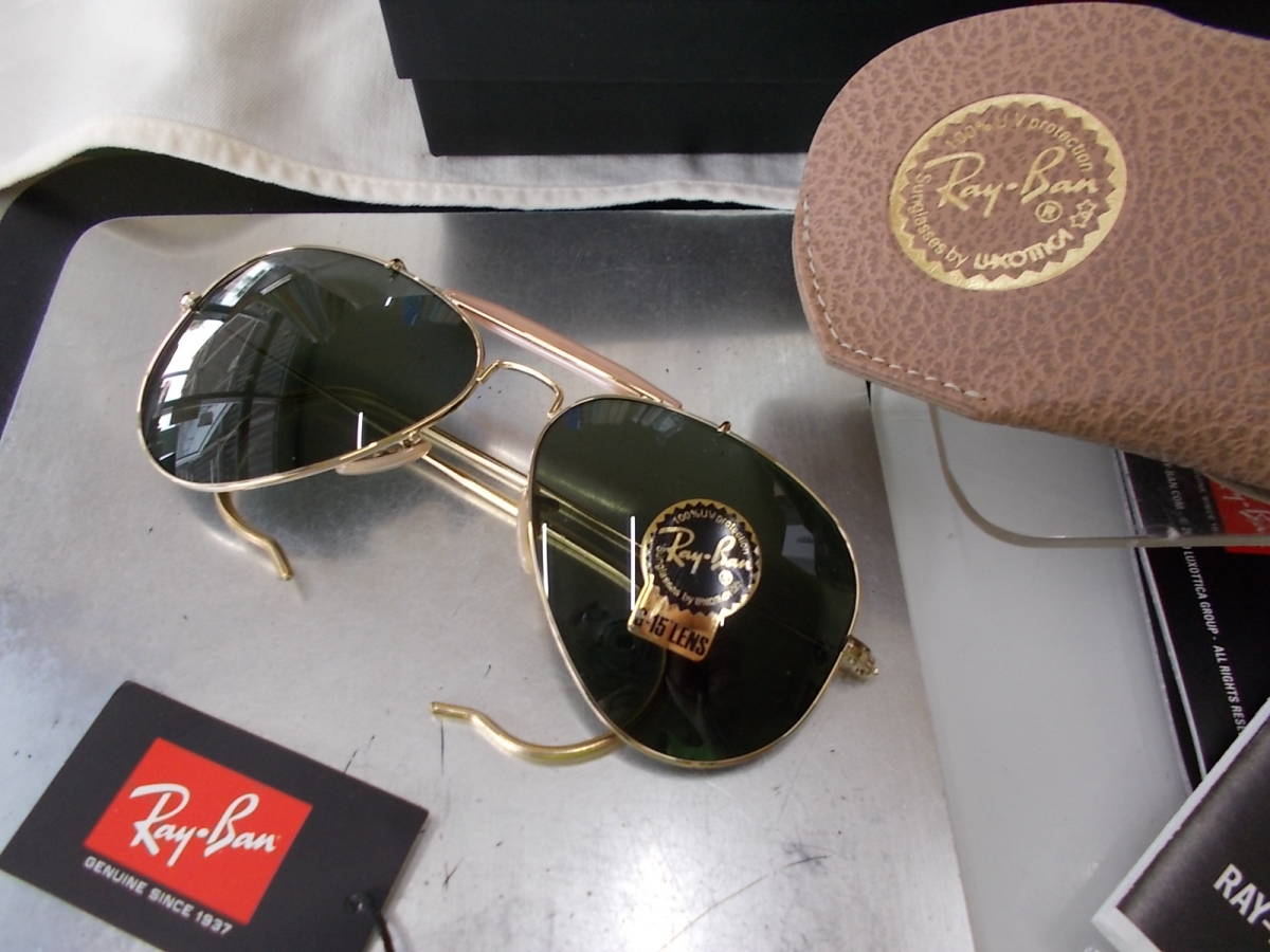 レイバン RayBan ティアドロップ サングラス RB3030-W3402-58 OUTDOORSMAN トップガン TOPGUN コラボモデル 限定品拍卖