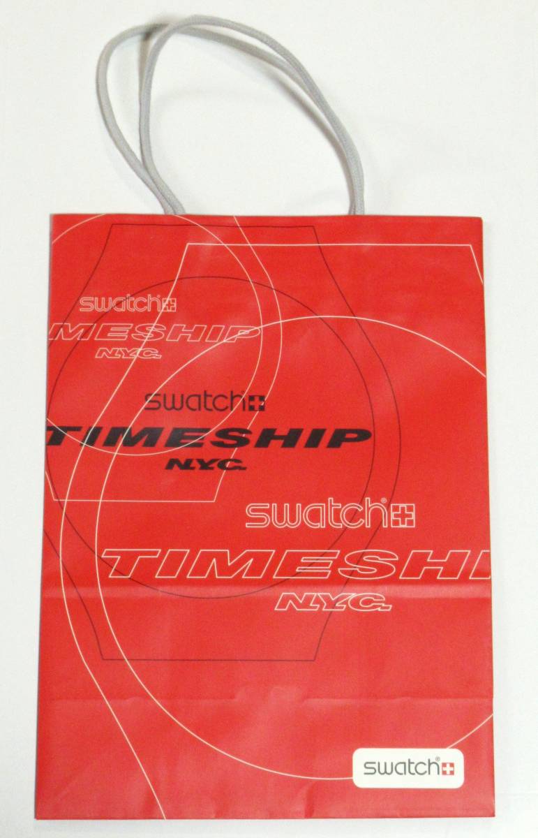 スウォッチ★ショップ袋(紙袋)(難あり)SWATCH (送料込み)拍卖